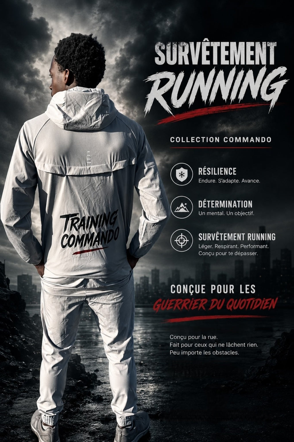 Survêtement Commando Gris