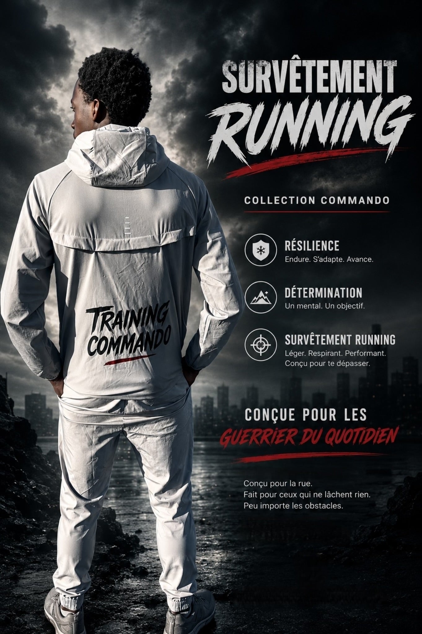 Survêtement Commando Gris